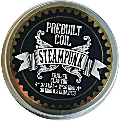 Steampunk Ръчно Изработен Fralien Clapton Проводник за D.I.Y. Електронна Цигара 2 Бройки