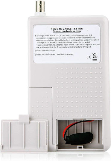 Andowl Q-306 Tester De Cabluri De Rețea BNC / RJ11 / RJ45 / USB
