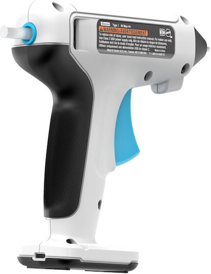 Black & Decker BCGL115 Πιστόλι Θερμοκόλλησης 3.6V 1x1.5Ah για Ράβδους Σιλικόνης 7mm