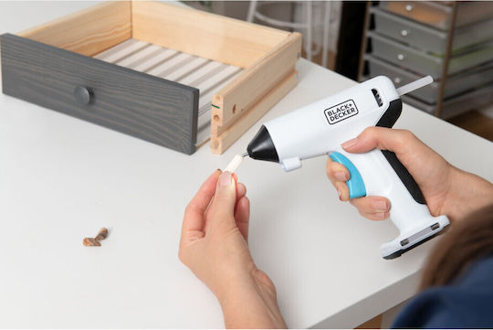Black & Decker BCGL115 Πιστόλι Θερμοκόλλησης 3.6V 1x1.5Ah για Ράβδους Σιλικόνης 7mm