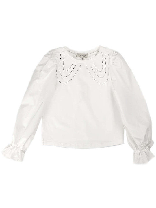 Kids' Shirt Long Sleeve White