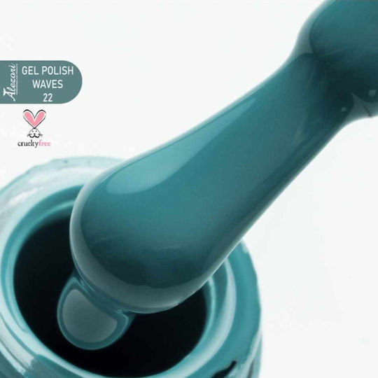 Alezori Classic Ημιμόνιμο Βερνίκι Νυχιών 159 Petrol 15ml
