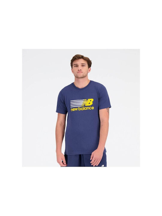 New Balance Ανδρικό Αθλητικό T-shirt Κοντομάνικο