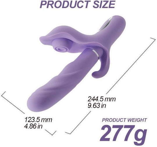 Engily Ross Vibrator 24cm Lila