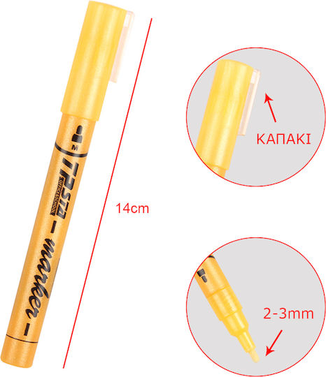 Tpster Acrylic Marker Yellow