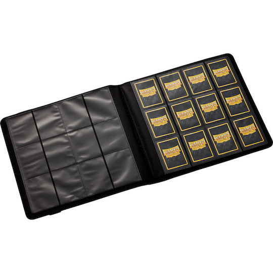 Dragon Shield Card Codex 576 Portofoliu Legătură Iron 12-Buzunare Dimensiune Standard Gri