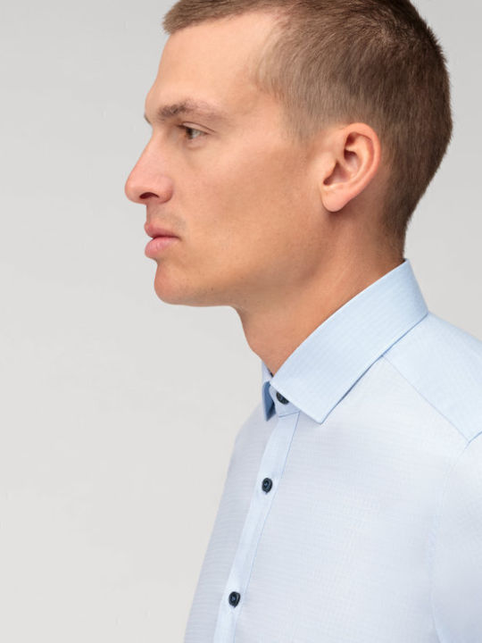 Level Five Long-sleeved Shirt Light Blue