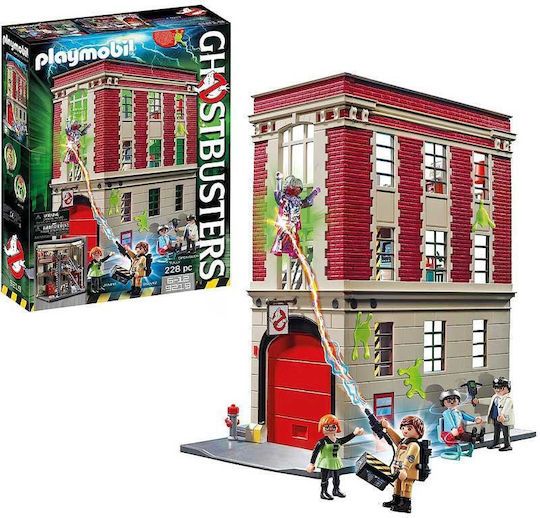 Playmobil Ghostbusters Αρχηγείο για 6 ετών