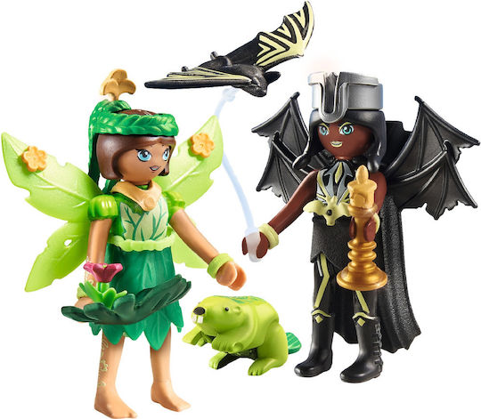Playmobil Ayuma Forest Fairy & Bat Fairy With Soul Animals за 7-12 години
