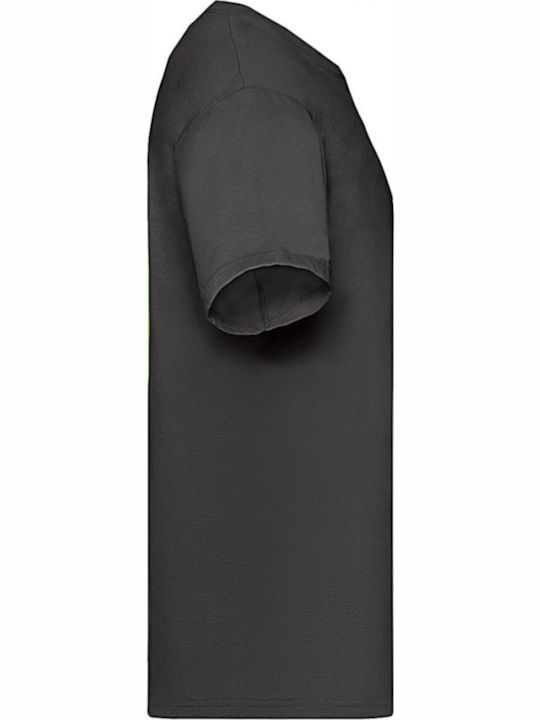 Fruit of the Loom Men's Short Sleeve Promotional T-Shirt Black 0610360