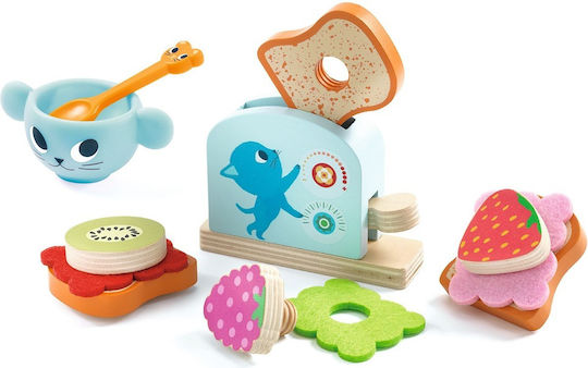 Djeco Cooking Toy / Kitchen Utensils Breakfast made of Wood