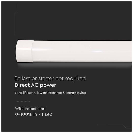 V-TAC LED Kommerzielle lineare Beleuchtung Leuchte Wand 50W Naturweiß IP20 B150xT7.5xH2.4cm