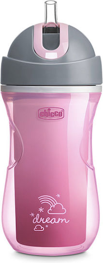 Chicco Baby Cup Sport made of Silicone Pink 266ml for 14m+m+