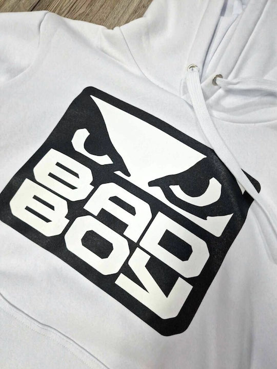 Bad Boy Men's Sweatshirt with Hood White