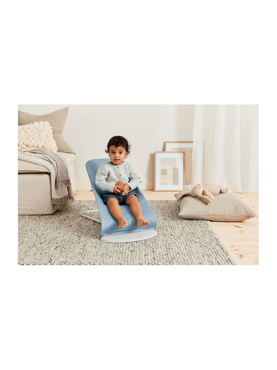 BabyBjorn Manual Baby Relax 2 in 1 Bliss Petals Blue for Child up to 13kg