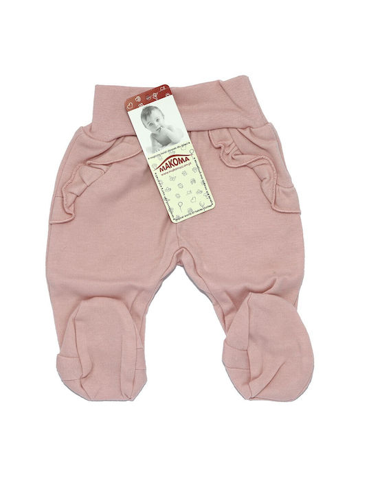 Makoma Kids Fabric Trousers Pink