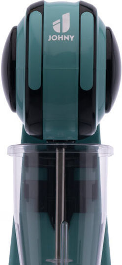 Johny Commercial Coffee Frother ΑΚ/20 Turquise:Black 400W with 2 Speeds