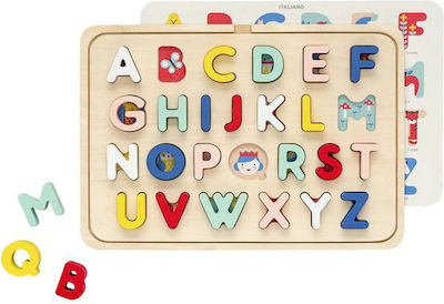 Wooden Kids Peg Puzzle Numbers, Shapes & Colors for 3++ Years 22pcs Petit Collage