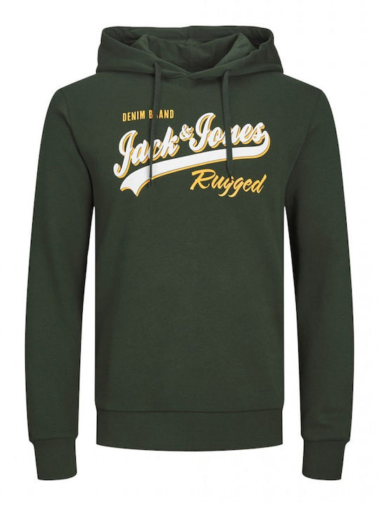 Sweatshirt with Hood Green