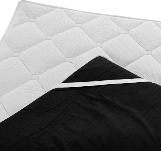HomeMarkt Mattress Topper Super Double Foam with Elastic Straps 160x200x5cm