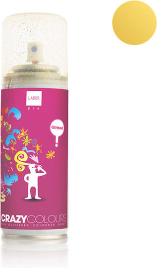 Crazy Color Carnival Hair Spray 125ml Gold