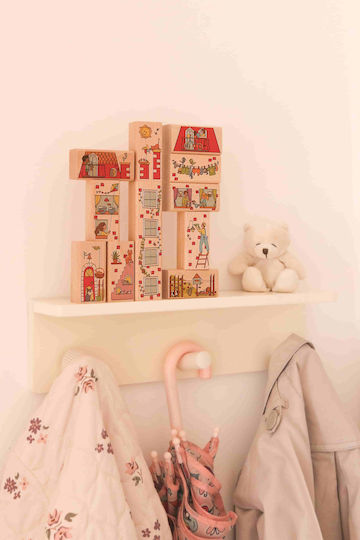 Milaniwood Παιχνίδι Κατασκευών Ξύλινo Little House