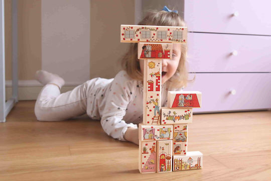 Milaniwood Παιχνίδι Κατασκευών Ξύλινo Little House