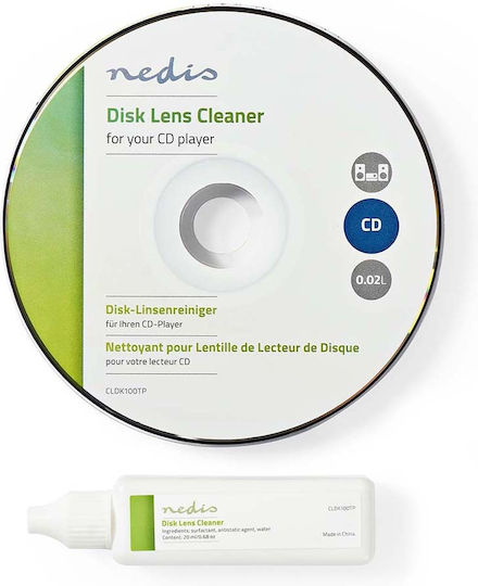 Nedis Καθαριστικό CD/DVD Disc Lens Cleaner Blu-ray DVD 20ml