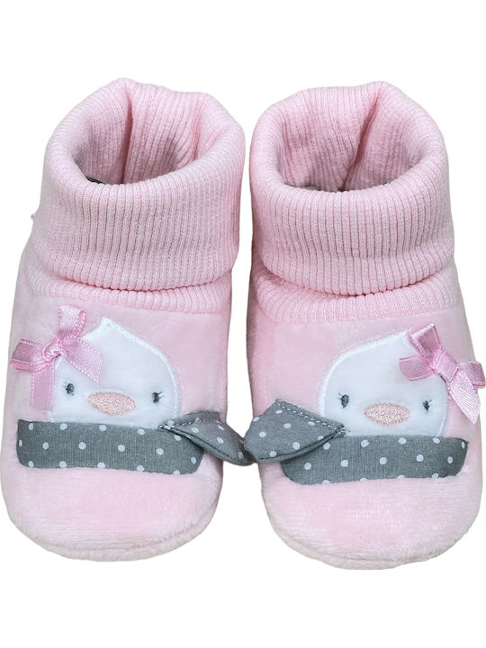 Chicco Pantofi pentru bebeluși cu talpă moale Pink