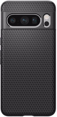 Spigen Liquid Air Back Cover Σιλικόνης Ανθεκτική Μαύρο (Google Pixel 8 Pro)