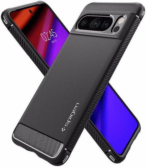 Spigen Back Cover Σιλικόνης 2mm Μαύρο (Google Pixel 8 Pro)