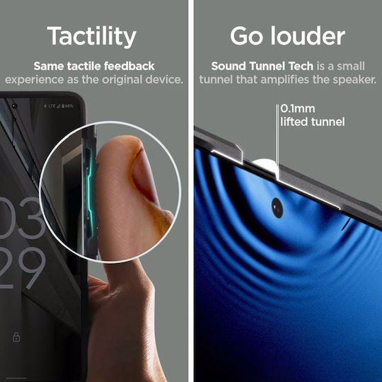 Spigen Back Cover Σιλικόνης 2mm Μαύρο (Google Pixel 8 Pro)