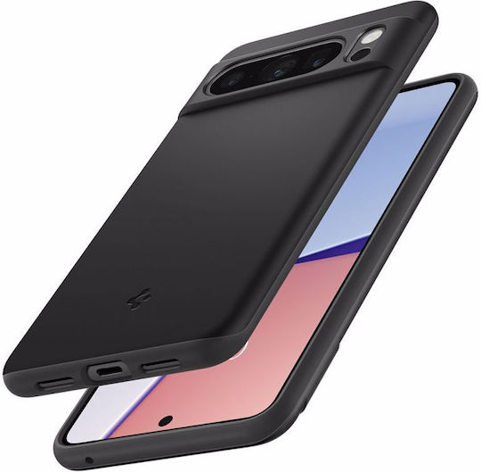 Spigen Thin Fit Задна корица Пластмаса 0.6мм Черен (Google Pixel 8 Pro)