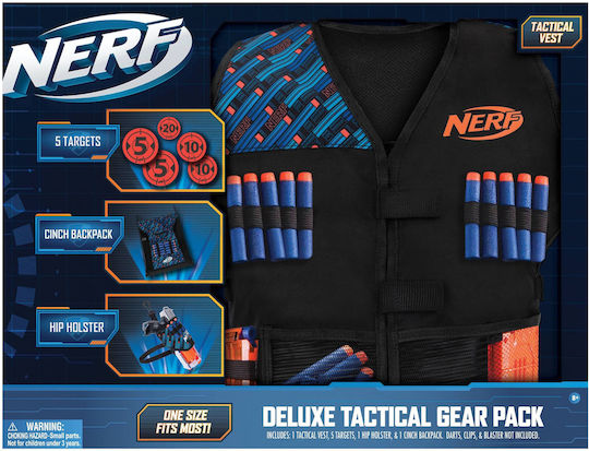 Jucării Nerf Pachet Echipament Tactic Deluxe Elite 2.0 Pentru 8+ Ani