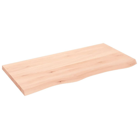 vidaXL Countertop without Sink L100xW50xH4cm Brown