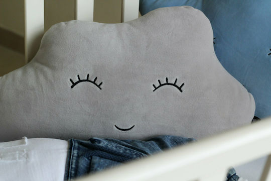 Minene Crib Decorative Pillow Cloud Gray 45x28cm