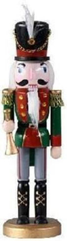Best For Life Philosophy Wooden Christmas Nutcracker 25cm Blue
