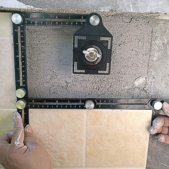 FTL6 Plastic Folding Ruler Angled