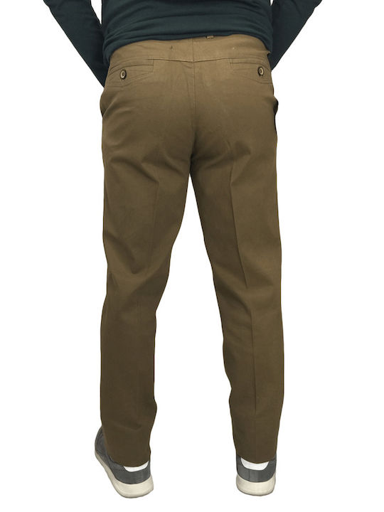 Mastino Herrenhose Chino Braun