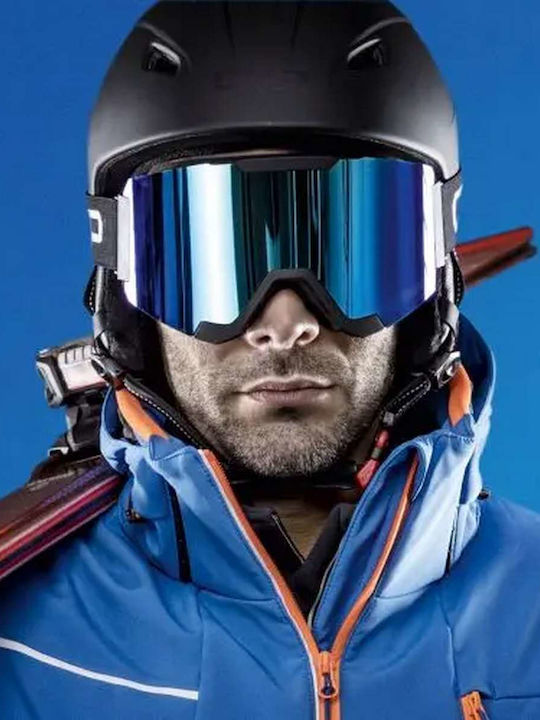 CMP X-wing Ski & Snowboard Goggles Kids Blue with Lens in Blue Color