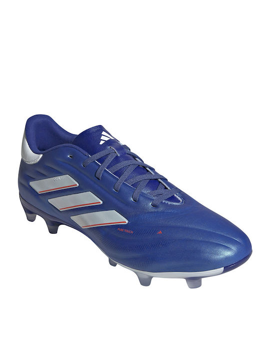 adidas Copa Pure 2.2 Ποδοσφαιρικά Παπούτσια με Τάπες FG Lucid Blue / Cloud White / Solar Red