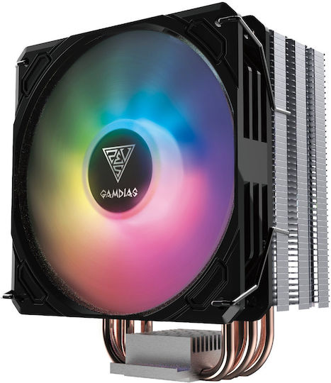 Gamdias Boreas E1-410 Ψύκτρα Επεξεργαστή για Socket AM4/AM5/1200/115x/1700 με ARGB Φωτισμό