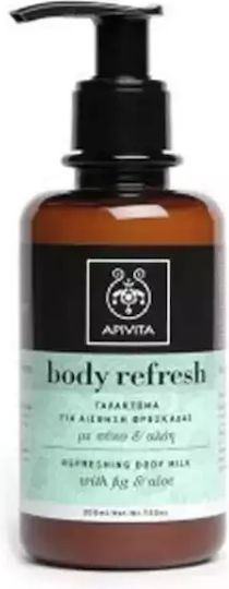 Apivita Refreshing Fig Moisturizing Body Milk for Dry Skin 200ml