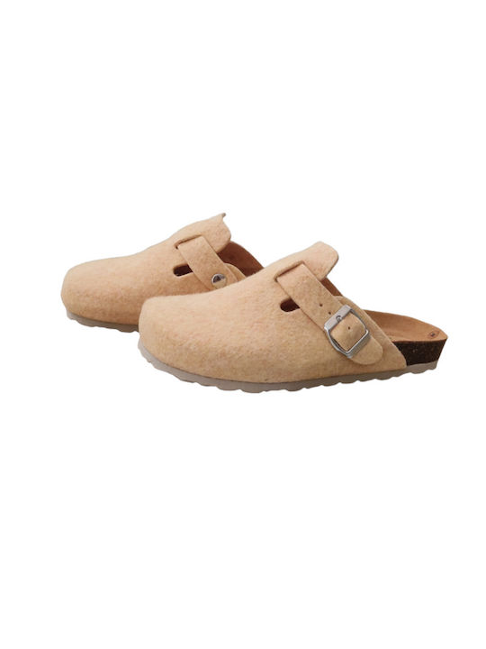 Comfy Anatomic Anatomic Leather Women's Slippers Yellow