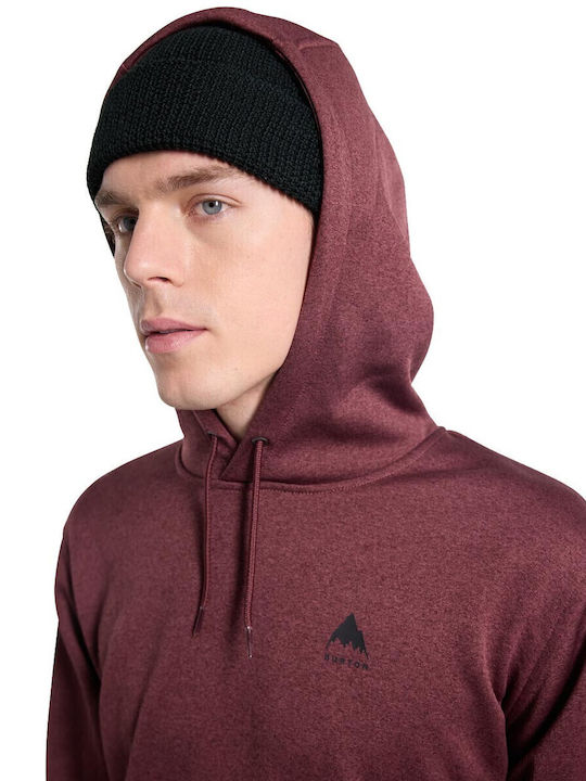 Oak Burgundy Hoodie Sweatshirt