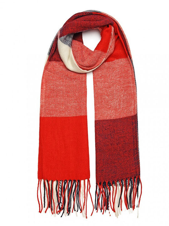 Women's Wool Scarf Red