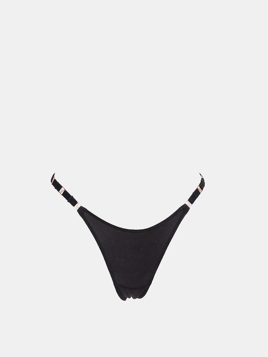 Γυναικείο String Μαύρο