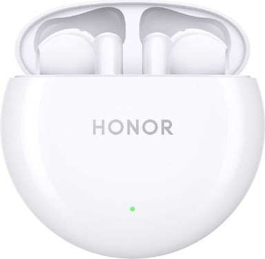 Honor Choice X5 In-Ear Bluetooth-Freisprecheinrichtung Kopfhörer mit Schweißresistenz und Ladeetui Weiß