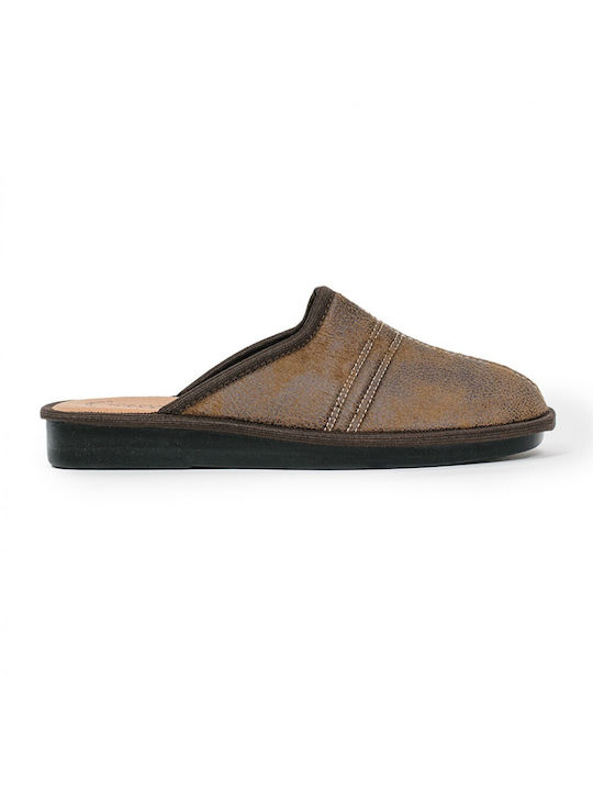 Sanaflex Men's Slipper Brown