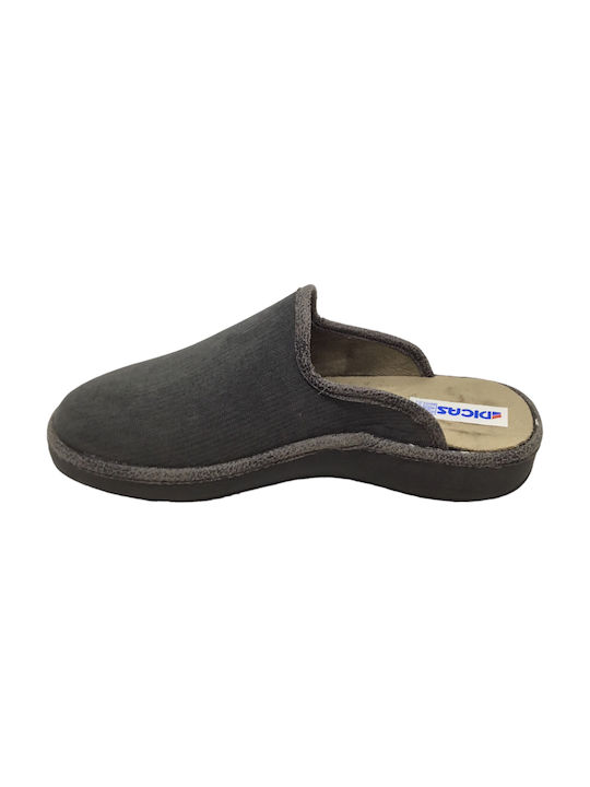 Dicas Men's Slipper Gray